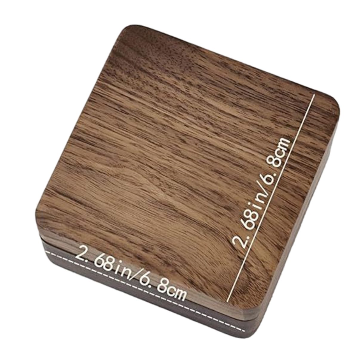 Walnut Engraved Keepsake Box - TorchHill Design