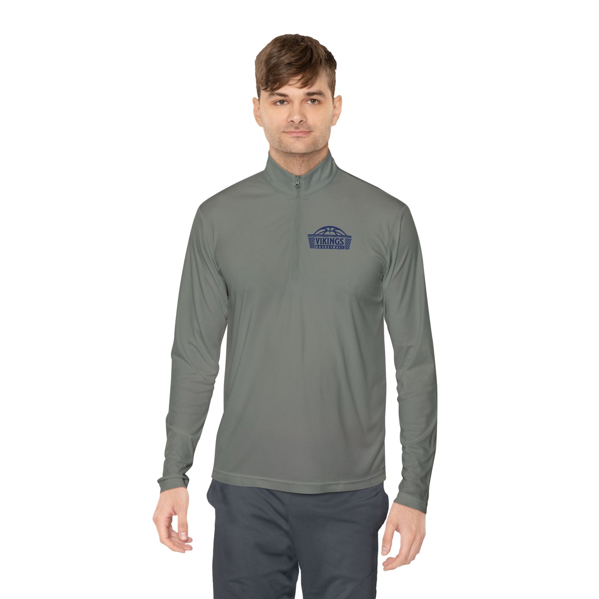Unisex Basketball Quarter-Zip Pullover - TorchHill Design