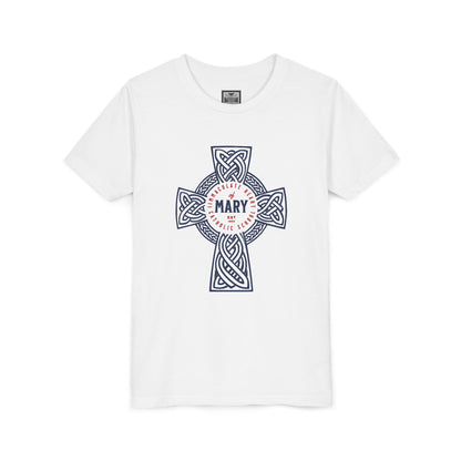 Youth Tee — Celtic Cross IHM Catholic School - TorchHill Design