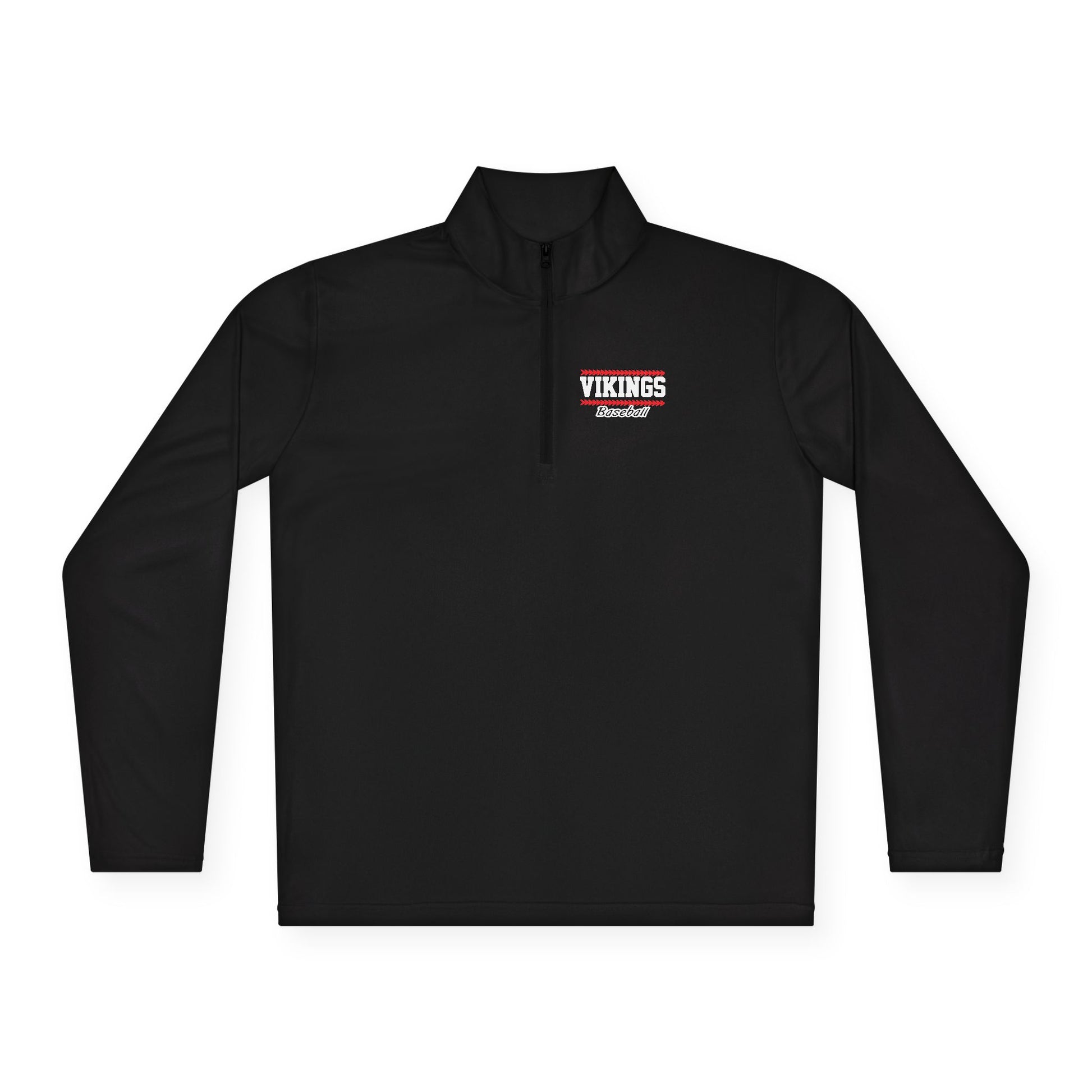 Unisex Vikings Baseball Classic Quarter-Zip Pullover - TorchHill Design