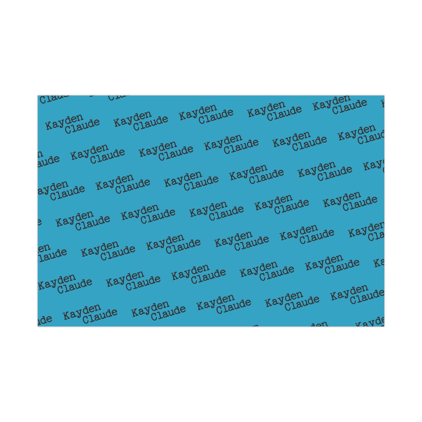 Personalized Gift Wrap - TorchHill Design