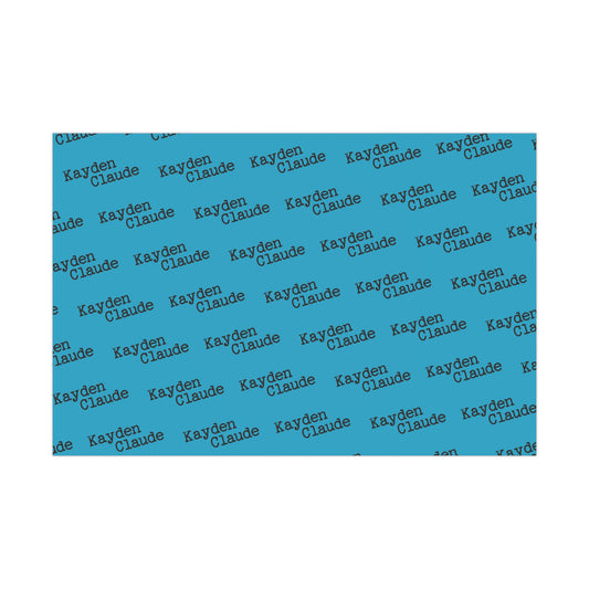 Personalized Gift Wrap - TorchHill Design