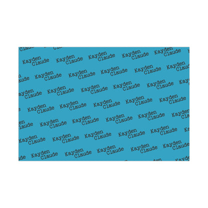 Personalized Gift Wrap - TorchHill Design