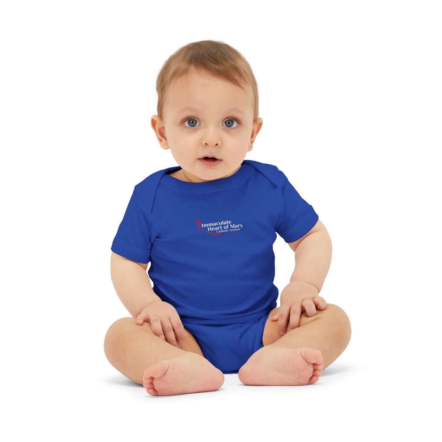 Immaculate Heart of Mary Catholic Baby Suit - TorchHill Design