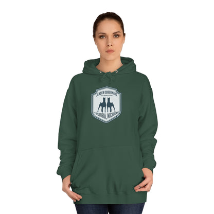 Unisex Double Dobe College Hoodie - TorchHill Design