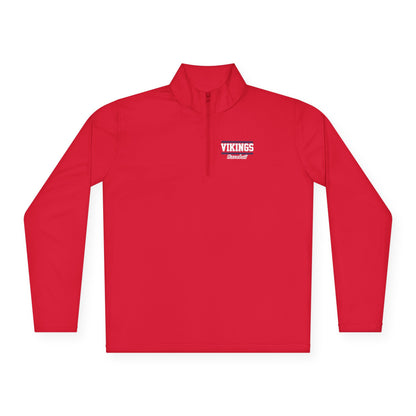 Unisex Vikings Baseball Classic Quarter-Zip Pullover - TorchHill Design