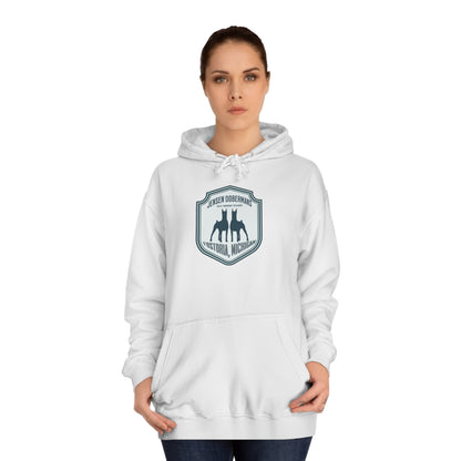 Unisex Double Dobe College Hoodie - TorchHill Design