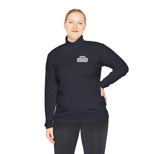 Unisex Basketball Quarter-Zip Pullover - TorchHill Design