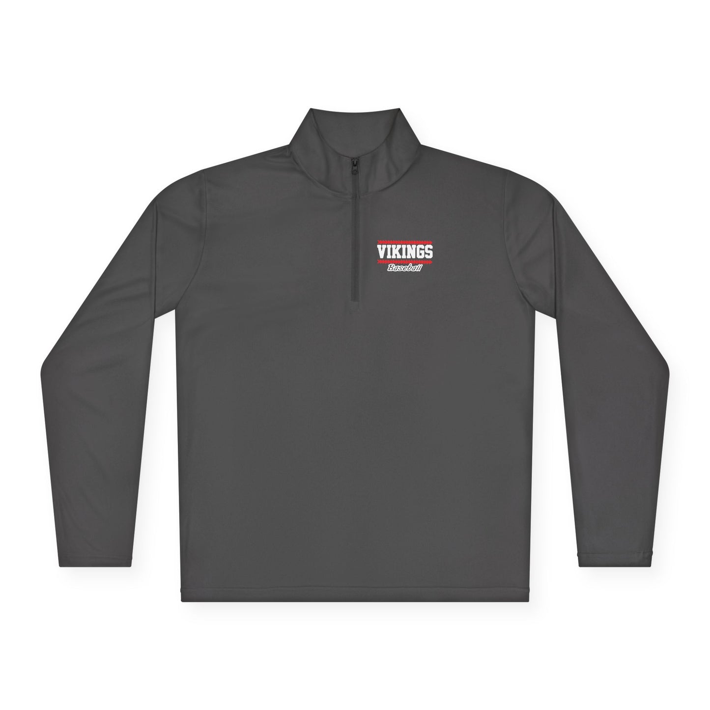 Unisex Vikings Baseball Classic Quarter-Zip Pullover - TorchHill Design