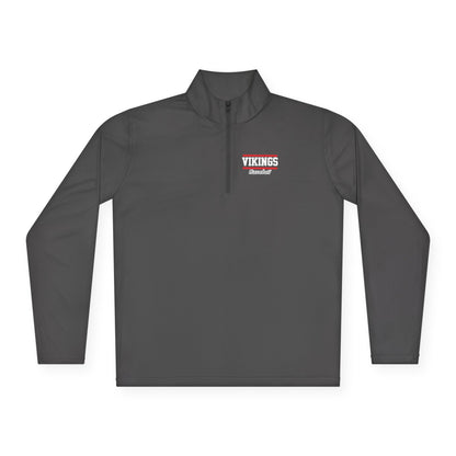 Unisex Vikings Baseball Classic Quarter-Zip Pullover - TorchHill Design