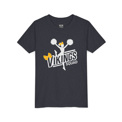 Youth Tee - "Vikings Squad" Cheerleader - TorchHill Design