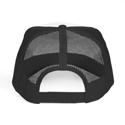 Vikings Basketball Trucker Hat - Mesh Adjustable Cap - TorchHill Design