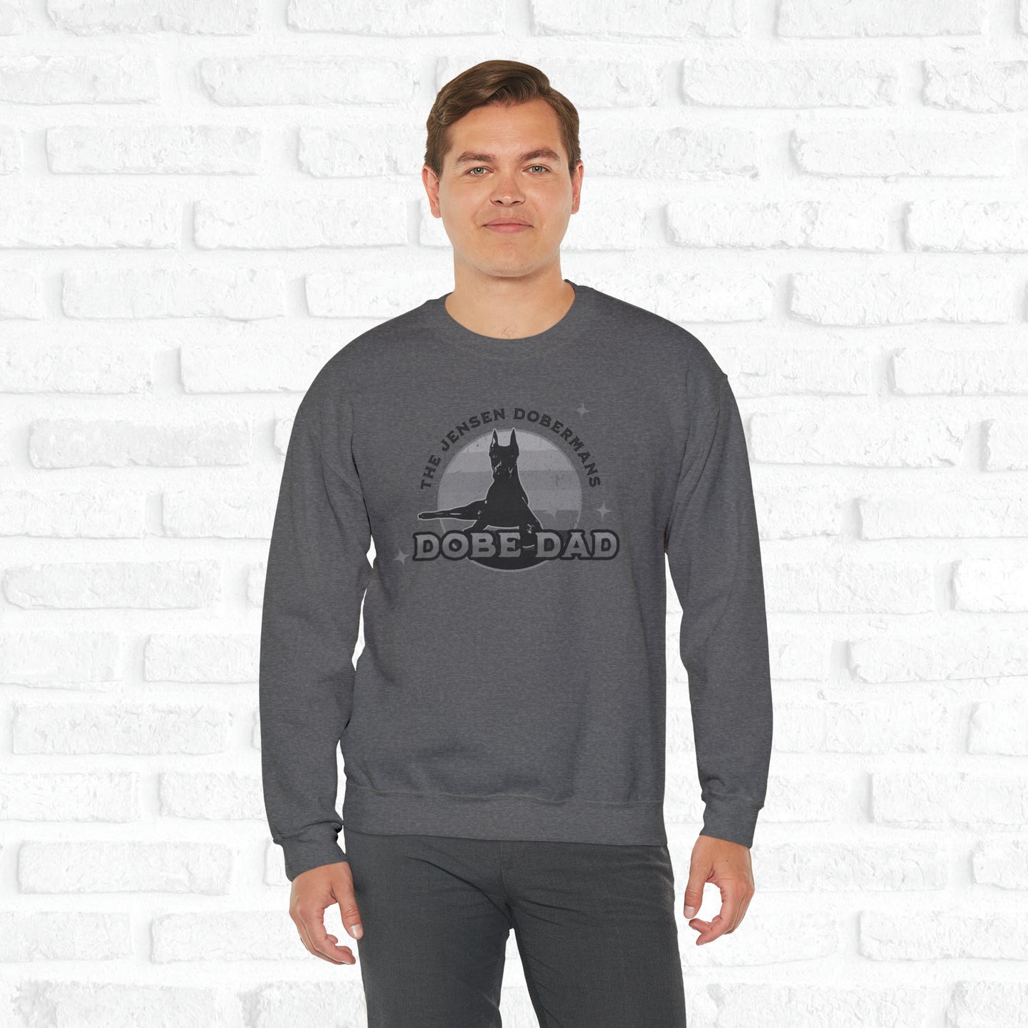 DOBE DAD Heavy Blend™ Crewneck Sweatshirt - TorchHill Design