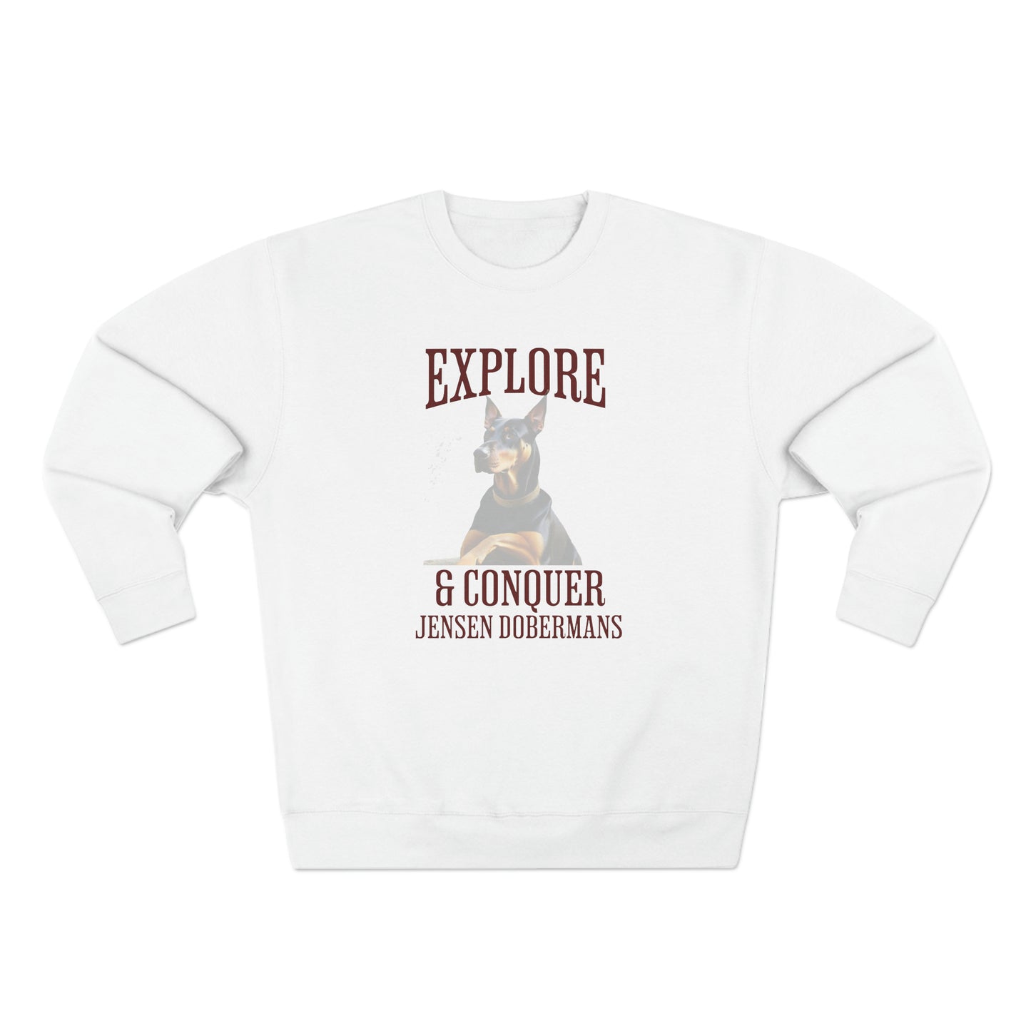 Explore Unisex Premium Crewneck Sweatshirt - TorchHill Design