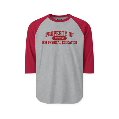 Unisex PE Raglan Shirt - Vintage Athletic Tee - TorchHill Design