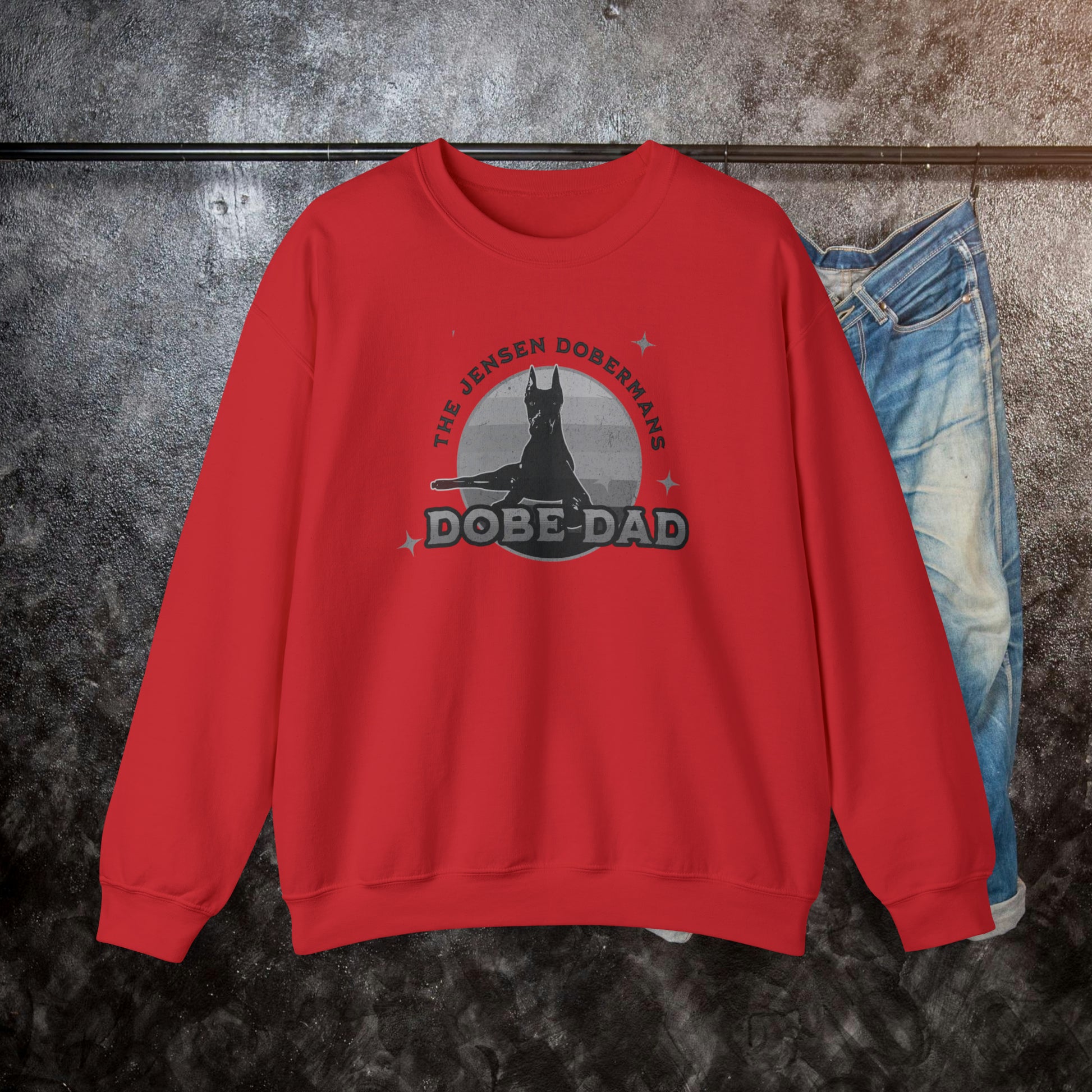 DOBE DAD Heavy Blend™ Crewneck Sweatshirt - TorchHill Design