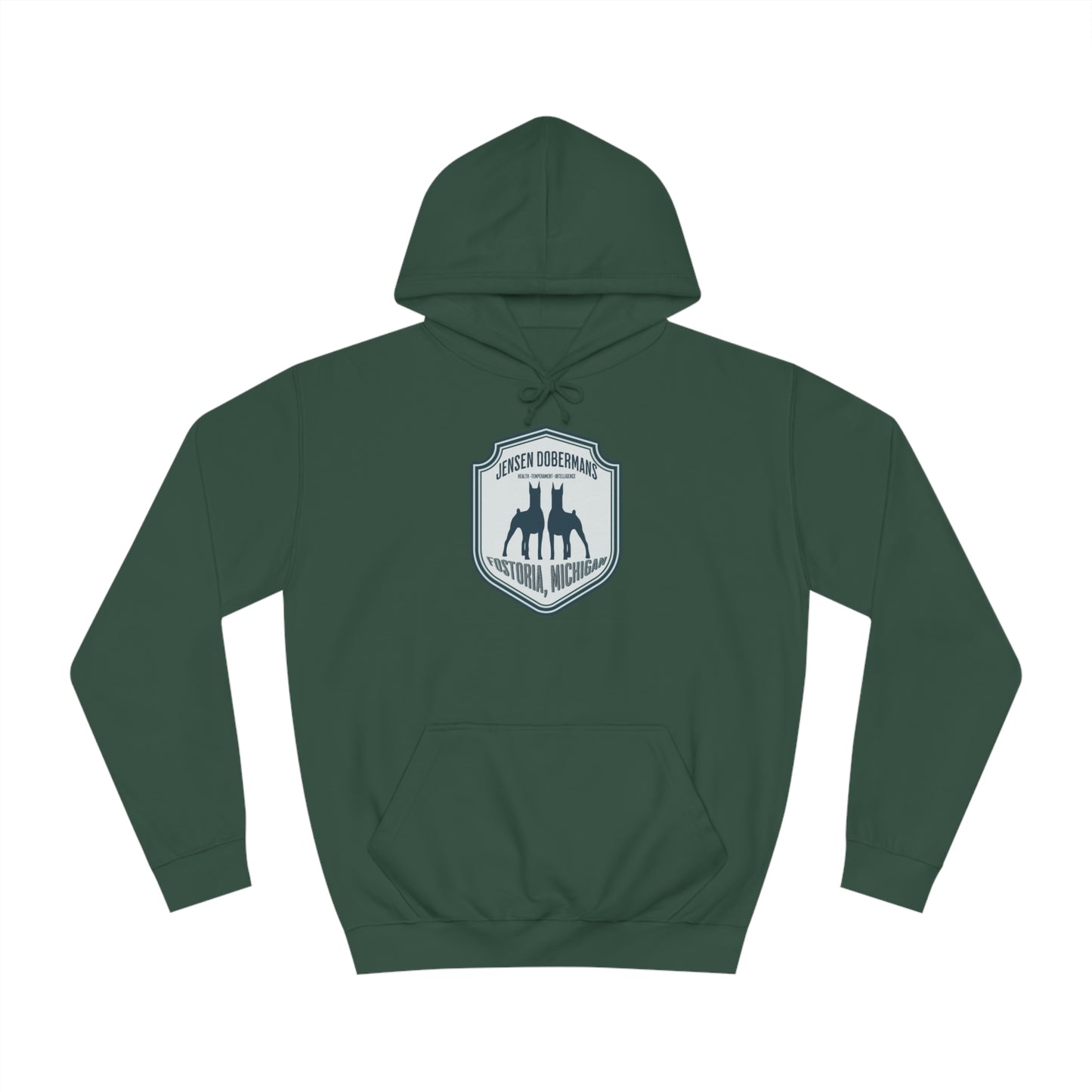 Unisex Double Dobe College Hoodie - TorchHill Design