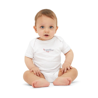 Immaculate Heart of Mary Catholic Baby Suit - TorchHill Design