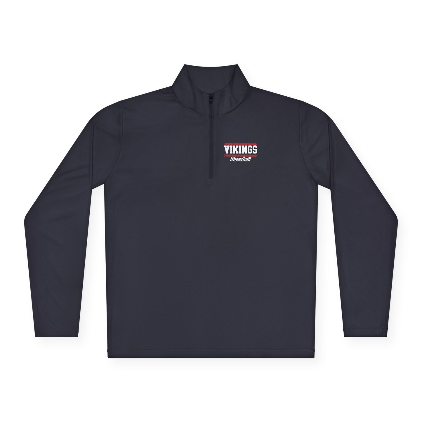 Unisex Vikings Baseball Classic Quarter-Zip Pullover - TorchHill Design