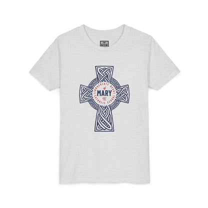 Youth Tee — Celtic Cross IHM Catholic School - TorchHill Design
