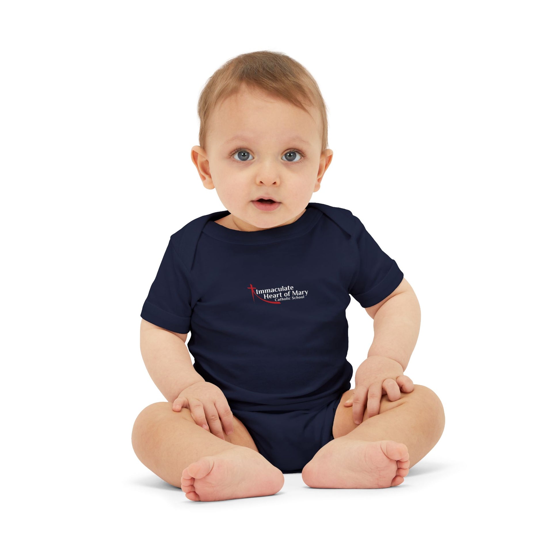 Immaculate Heart of Mary Catholic Baby Suit - TorchHill Design