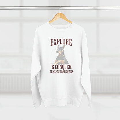 Explore Unisex Premium Crewneck Sweatshirt - TorchHill Design