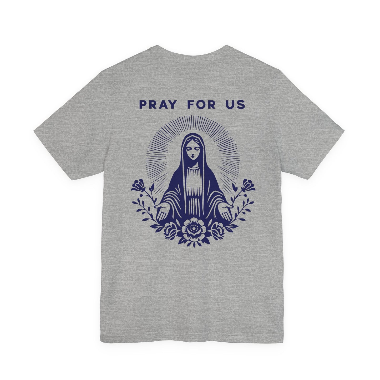 Immaculate Heart of Mary Tee — “Pray For Us” Devotional Shirt - TorchHill Design