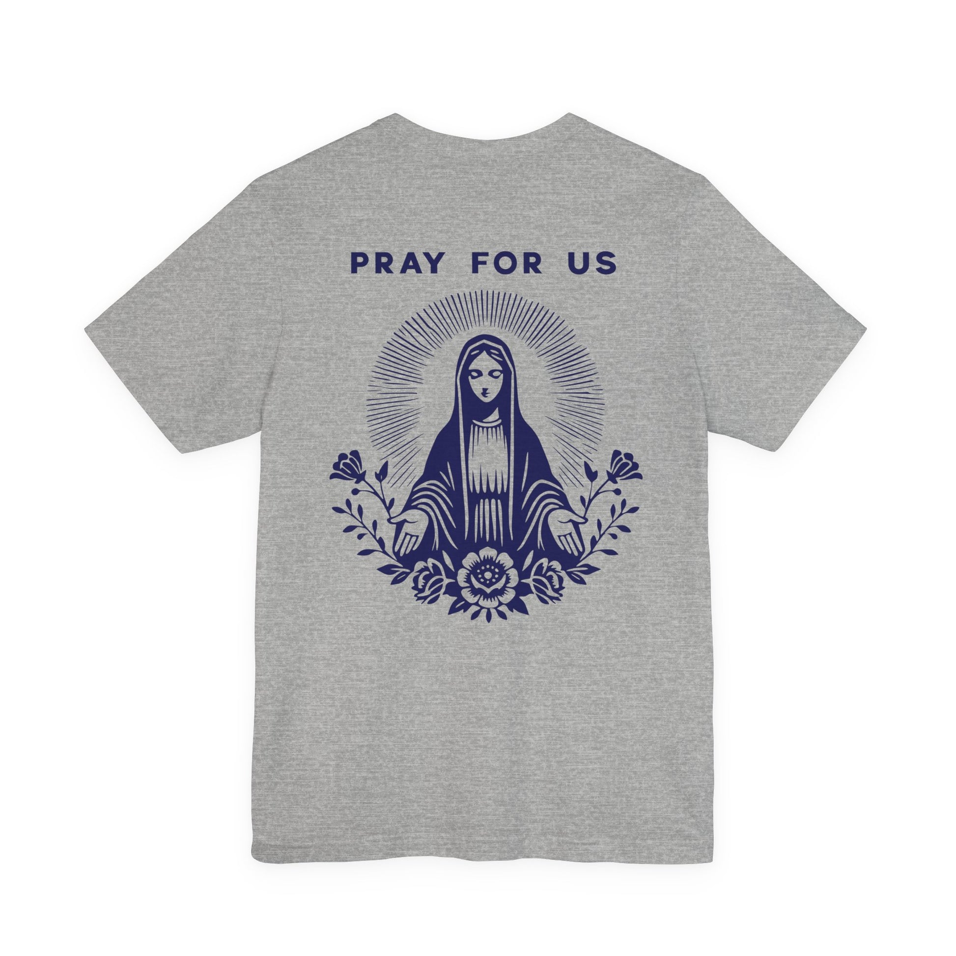 Immaculate Heart of Mary Tee — “Pray For Us” Devotional Shirt - TorchHill Design