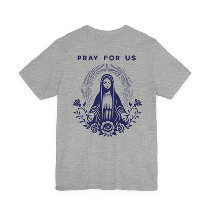 Immaculate Heart of Mary Tee — “Pray For Us” Devotional Shirt - TorchHill Design
