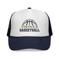 Vikings Basketball Trucker Hat - Mesh Adjustable Cap - TorchHill Design