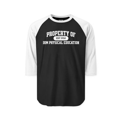 Unisex PE Raglan Shirt - Vintage Athletic Tee - TorchHill Design