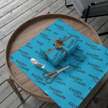 Personalized Gift Wrap - TorchHill Design
