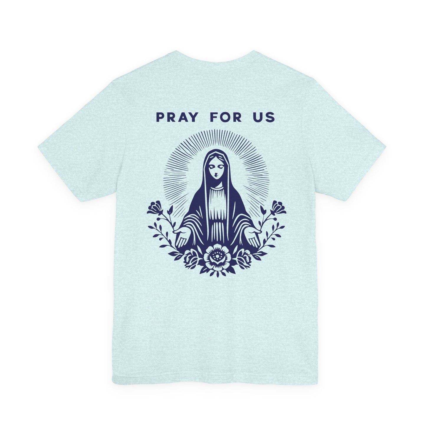 Immaculate Heart of Mary Tee — “Pray For Us” Devotional Shirt - TorchHill Design