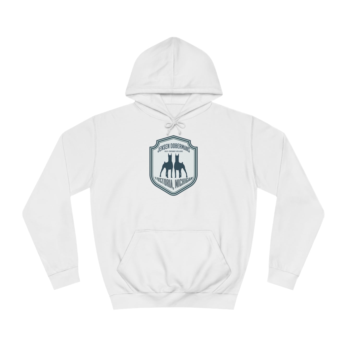 Unisex Double Dobe College Hoodie - TorchHill Design