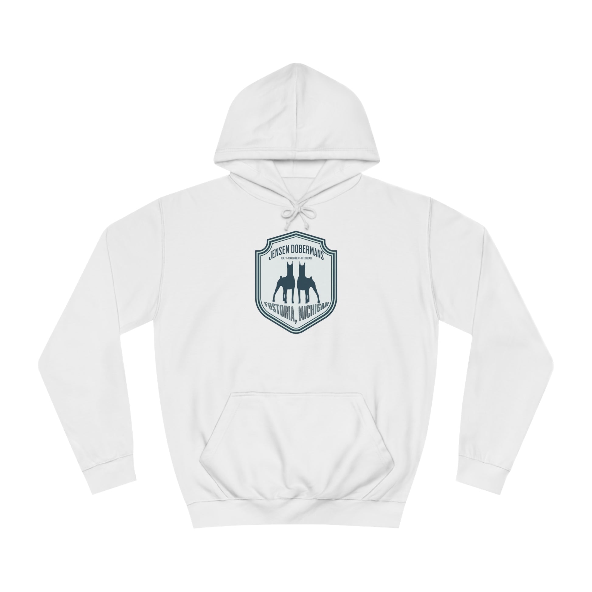 Unisex Double Dobe College Hoodie - TorchHill Design