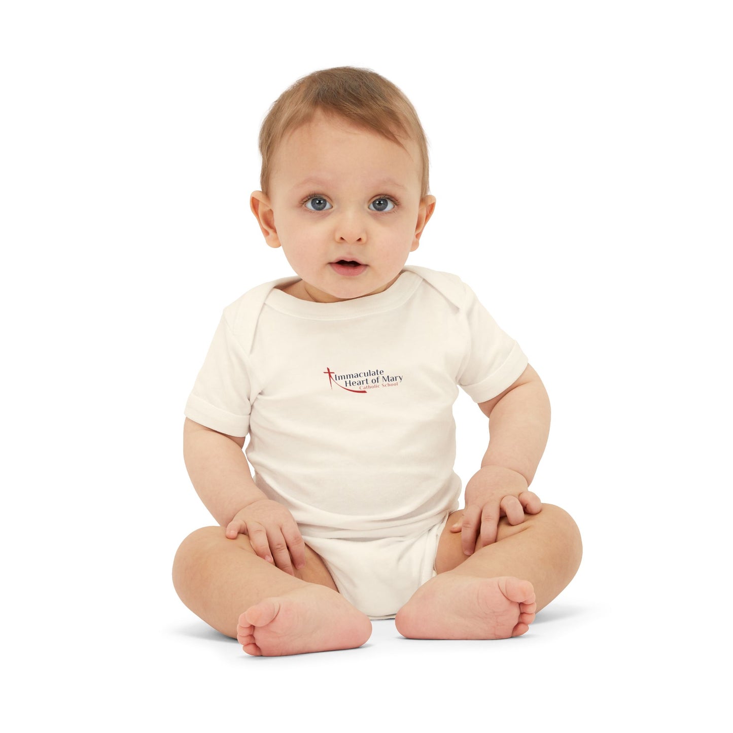 Immaculate Heart of Mary Catholic Baby Suit - TorchHill Design