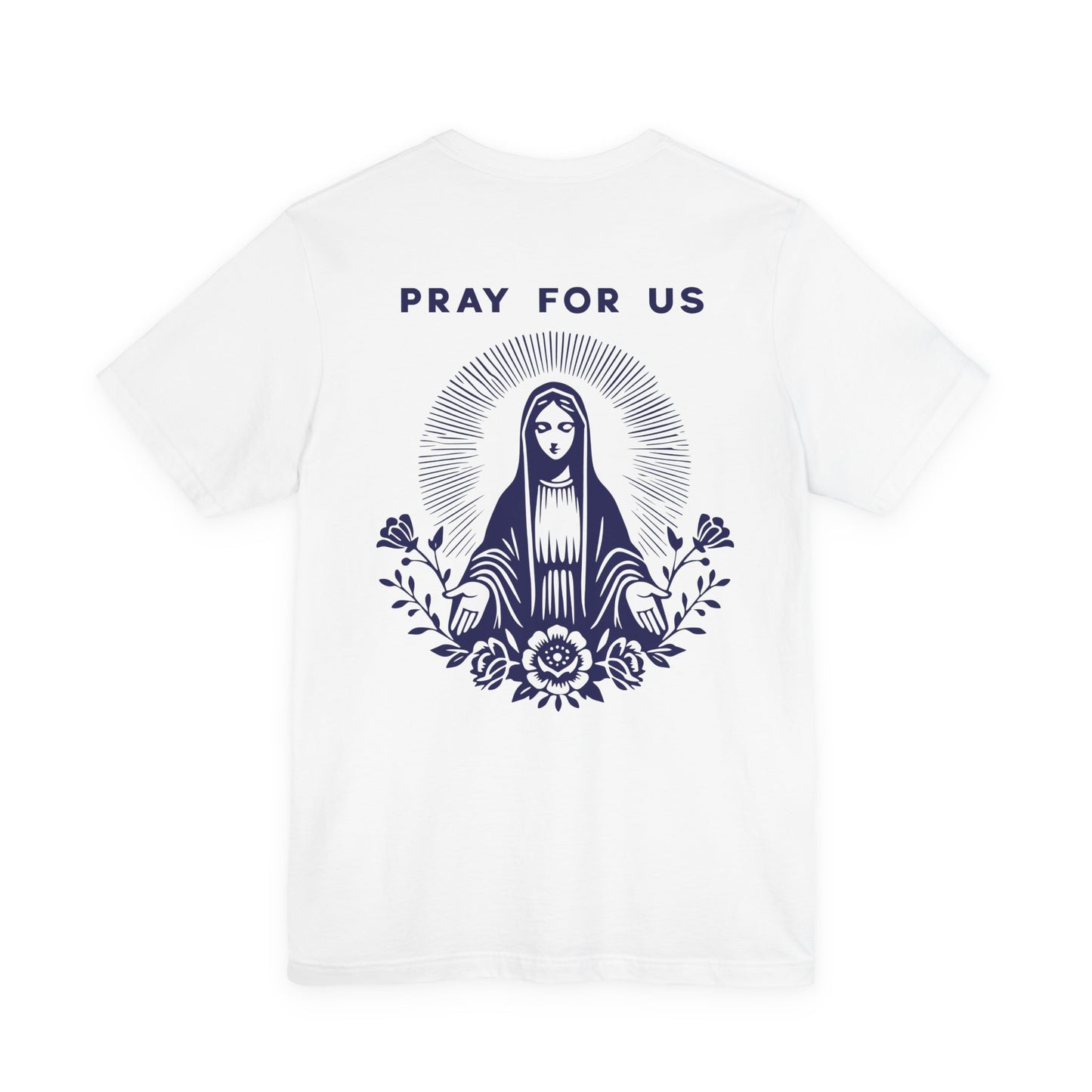 Immaculate Heart of Mary Tee — “Pray For Us” Devotional Shirt - TorchHill Design