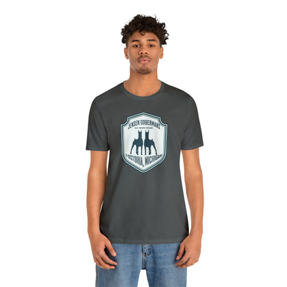 Jensen's Double Dobe Unisex Jersey Short Sleeve Tee - TorchHill Design