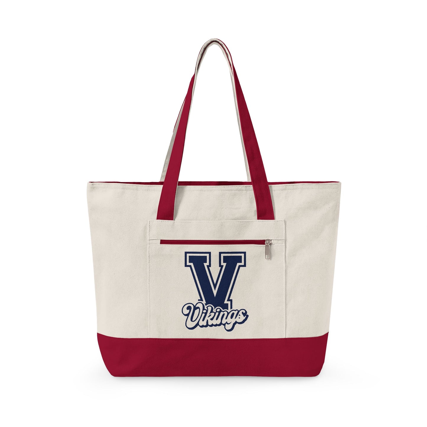Canvas Tote Bag - Vintage Varsity - TorchHill Design