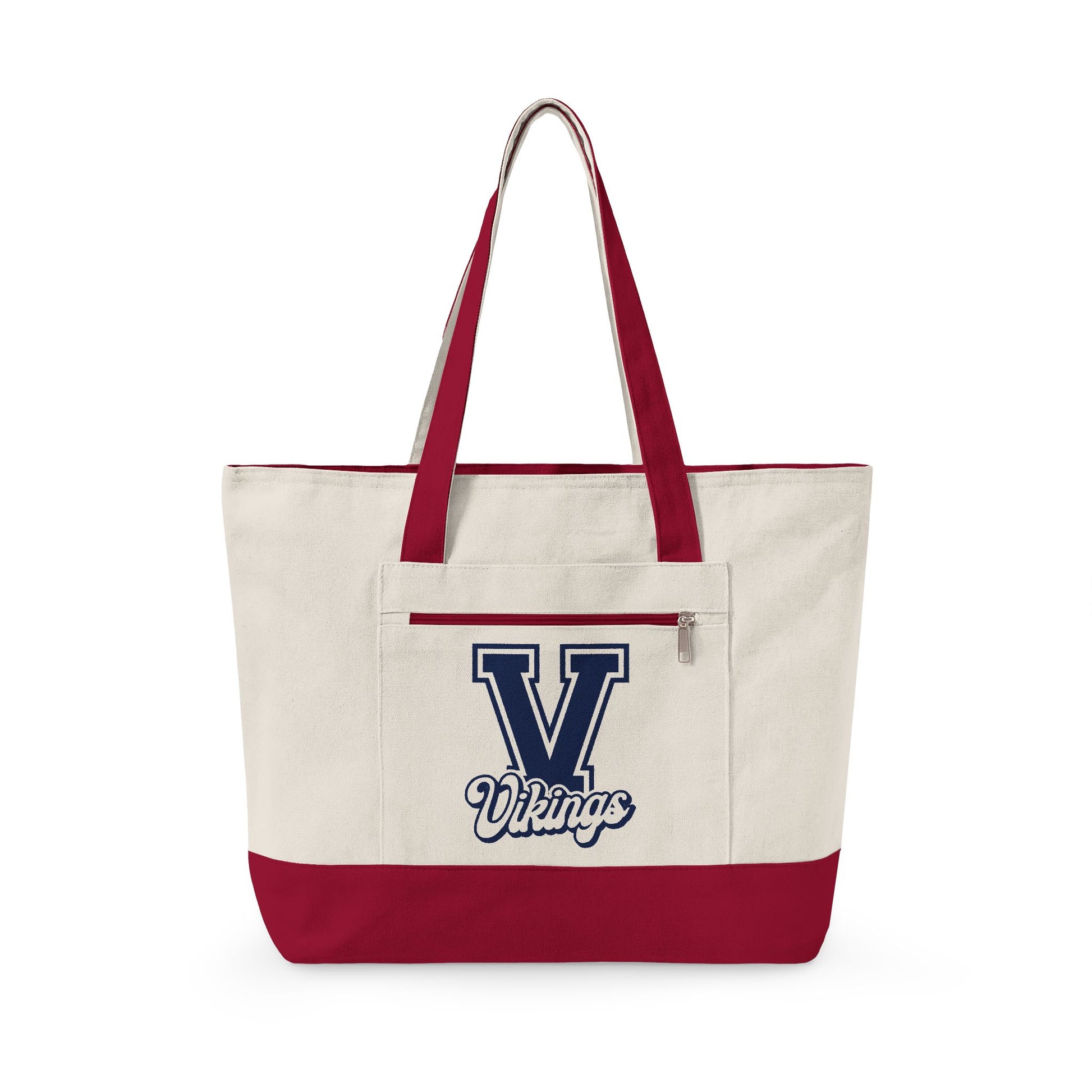 Canvas Tote Bag - Vintage Varsity - TorchHill Design