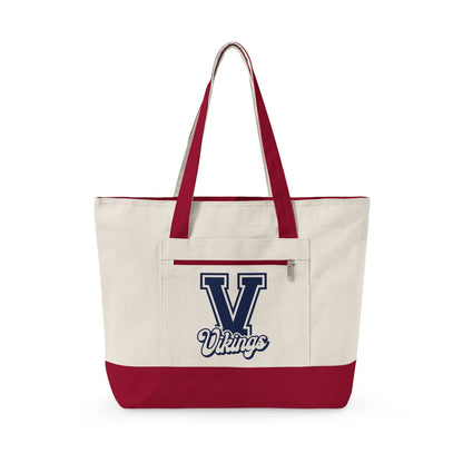 Canvas Tote Bag - Vintage Varsity - TorchHill Design