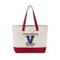 Canvas Tote Bag - Vintage Varsity - TorchHill Design