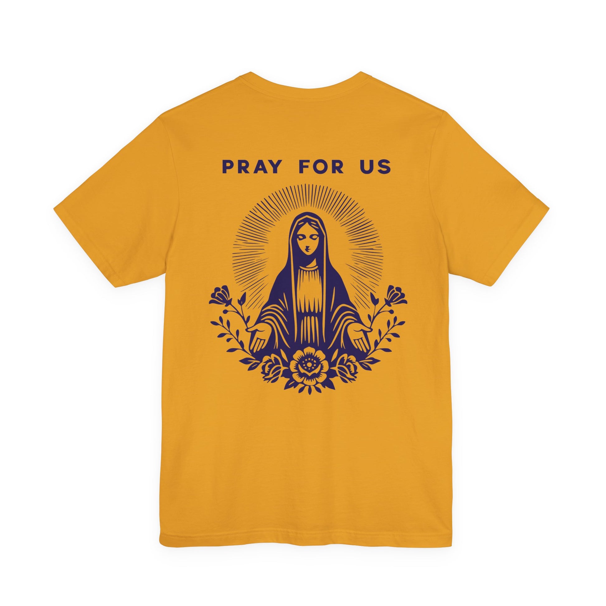 Immaculate Heart of Mary Tee — “Pray For Us” Devotional Shirt - TorchHill Design