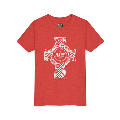 Youth Tee — Celtic Cross IHM Catholic School - TorchHill Design