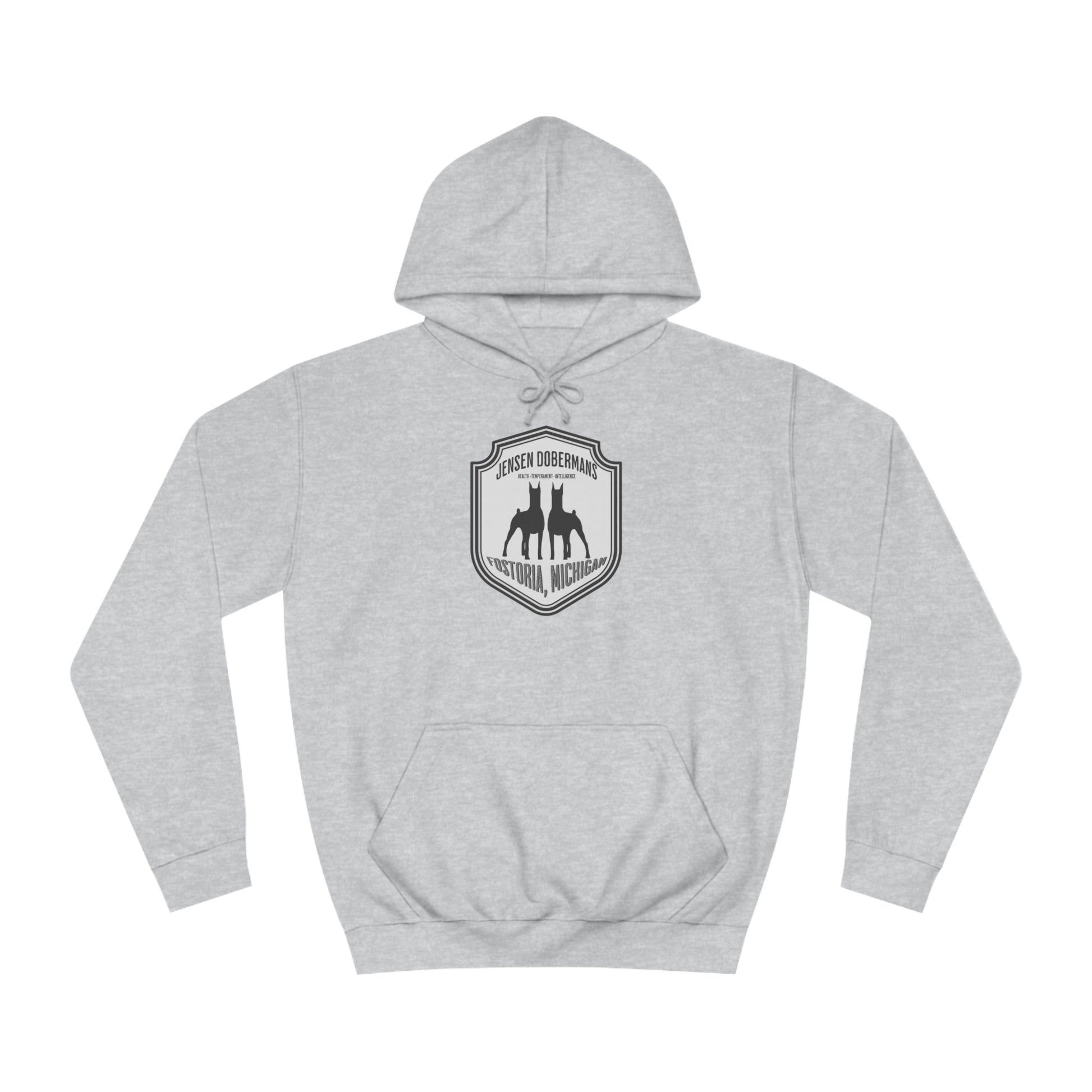 Unisex Double Dobe College Hoodie - TorchHill Design