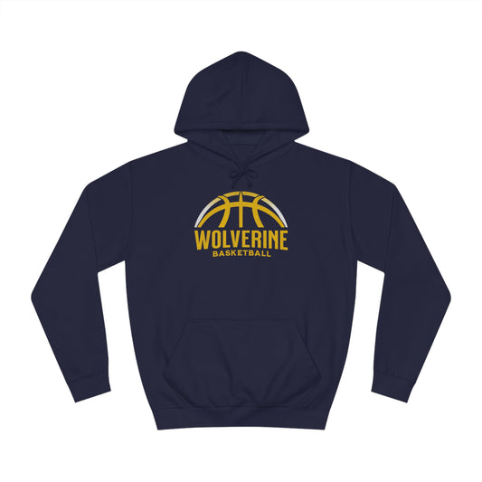 WOLVERINE Unisex College Hoodie - TorchHill Design