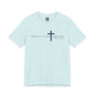 There's A Saint For That Cross Tee - TorchHill Design