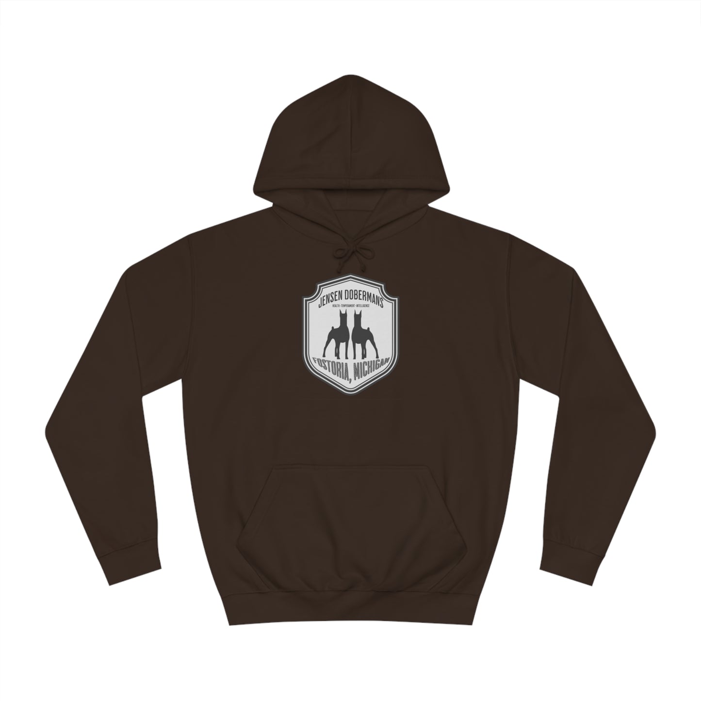 Unisex Double Dobe College Hoodie - TorchHill Design