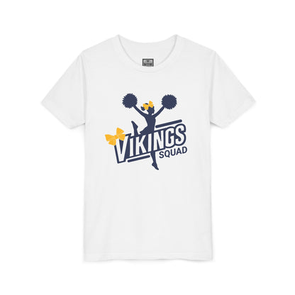 Youth Tee - "Vikings Squad" Cheerleader - TorchHill Design