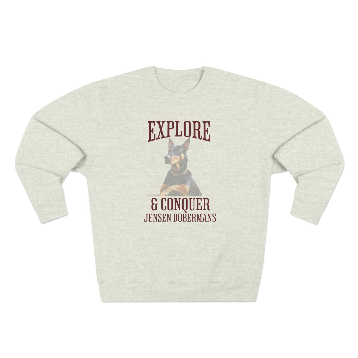 Explore Unisex Premium Crewneck Sweatshirt - TorchHill Design